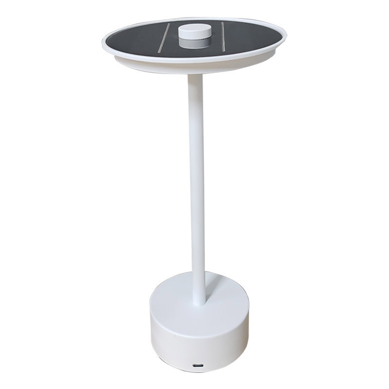 Solárna stolná lampa s integrovanou batériou a USB nabíjaním, nočná lampička do spálne, jedálne a na vonkajšie použitie
