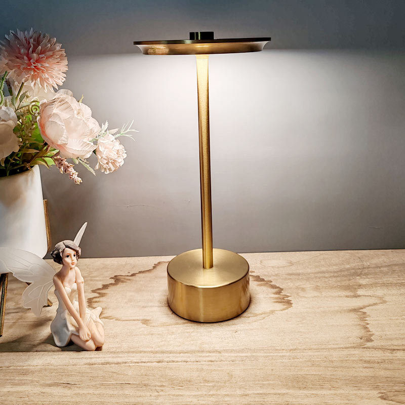 Solárna stolná lampa s integrovanou batériou a USB nabíjaním, nočná lampička do spálne, jedálne a na vonkajšie použitie