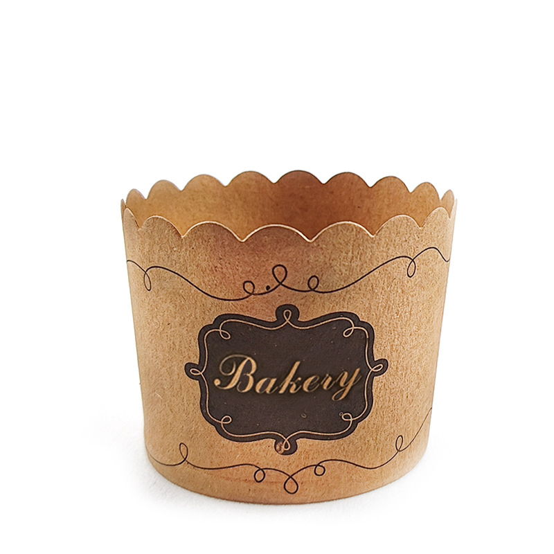 Malé formičky na muffiny z kraftového papiera, odolné voči teplu, do rúry, balenie 50 kusov