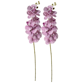 Kytica umelej orchide Phalaenopsis s deväť hlavičkami, luxusná dekorácia do domova, hotela a svadby, rekvizity pre fotografovanie