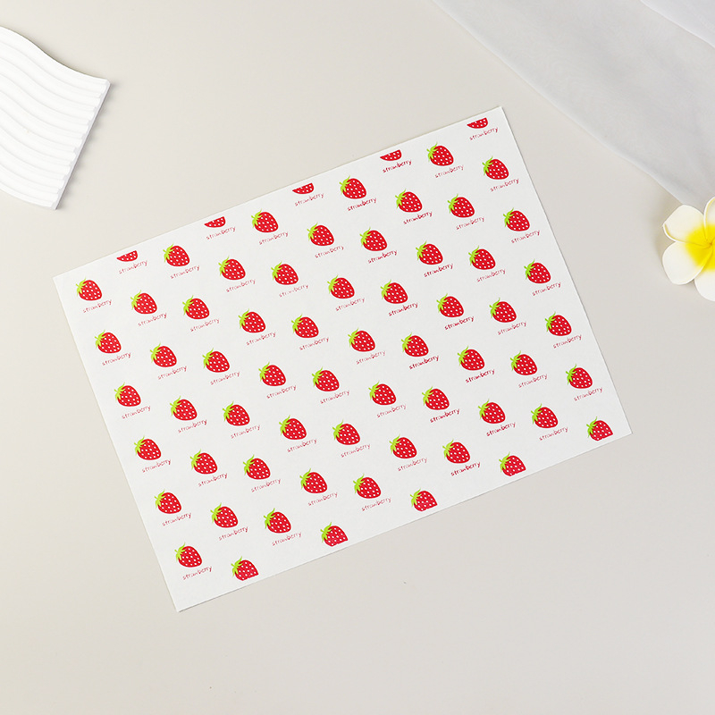 Hrubý papier na pečenie s olejovo odolným povrchom pre sendviče a hamburgery, obalový papier, olejový absorpčný papier a jednorazové podložky pod torty