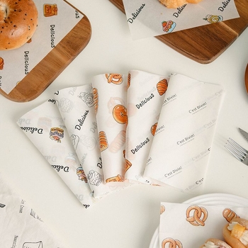 Pekárovací papier proti tukom na koláče a zákusky – jednorazový, s PE povlakom