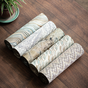 Behúň na stôl z Yunjin brokátu, jacquard, nový čínsky štýl, veľký rozmer, japonský Zen dekor pre čajovú miestnosť