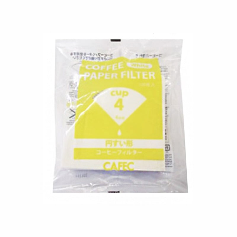 Konusový filtr papiera, originálny, potravinárska kvalita MV6 na pour-over kávu, Sanyo ECaC