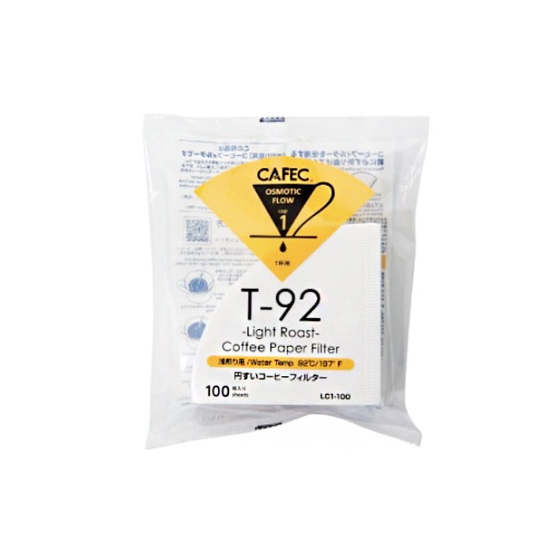 Konusový filtr papiera, originálny, potravinárska kvalita MV6 na pour-over kávu, Sanyo ECaC