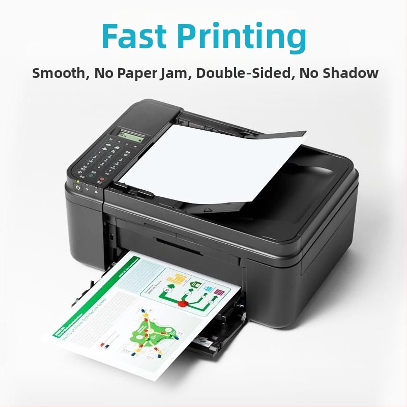 DaoLen A4 papier na domáce úlohy, B5 skicovacie listy, prázdny hrubší kopírovací papier, vhodný na viazanie do zošita
