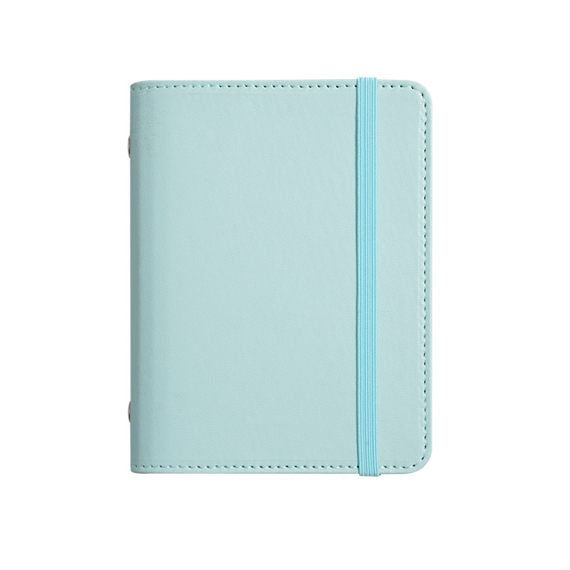 M8Pu binder zošit pre študentov a deti, cestovný zápisník v pastelových farbách, 42 strán, Dowling papier, rozmer 10x13 cm, 5 dier