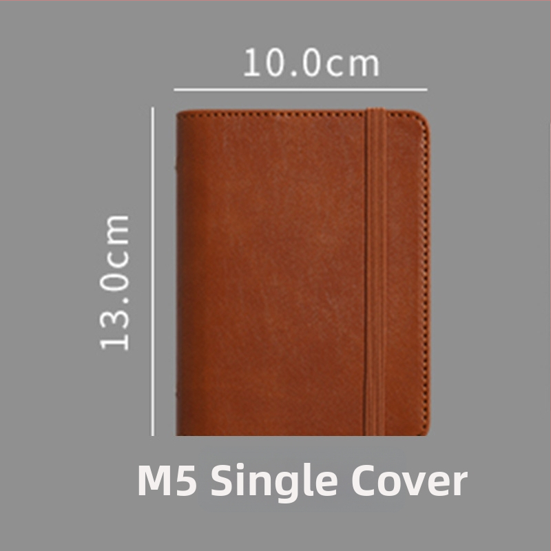M8Pu binder zošit pre študentov a deti, cestovný zápisník v pastelových farbách, 42 strán, Dowling papier, rozmer 10x13 cm, 5 dier
