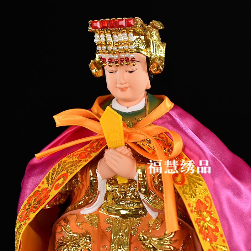 Jednobojni ogrtač za religiozne statue: Buddha, Mazu, Guanyin Bodhisattva i Bog bogatstva