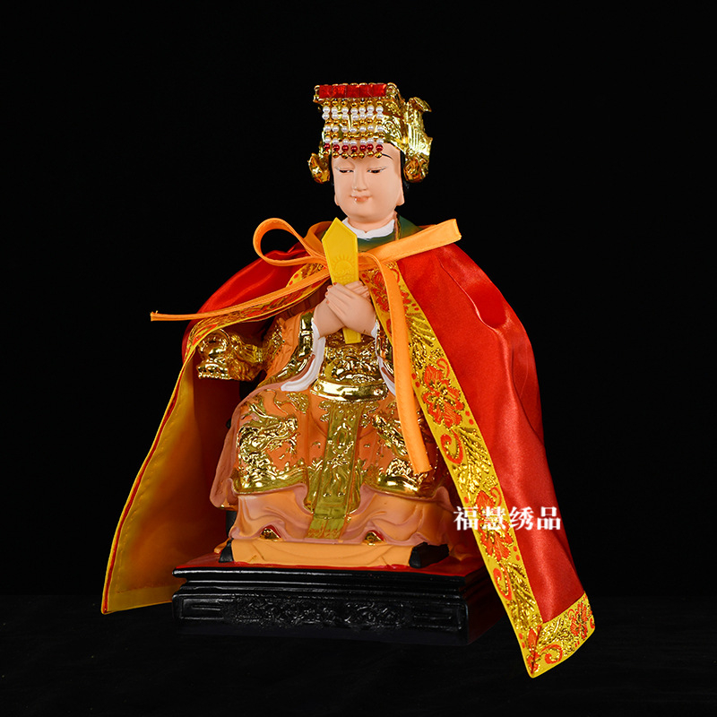 Jednobojni ogrtač za religiozne statue: Buddha, Mazu, Guanyin Bodhisattva i Bog bogatstva