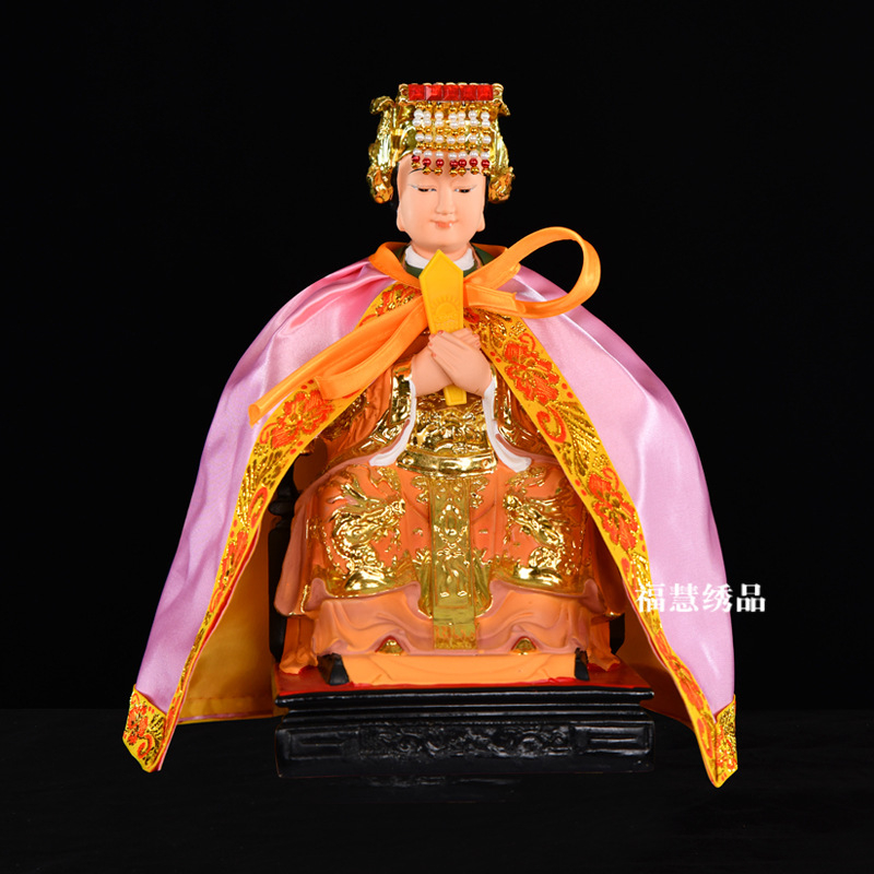 Jednobojni ogrtač za religiozne statue: Buddha, Mazu, Guanyin Bodhisattva i Bog bogatstva