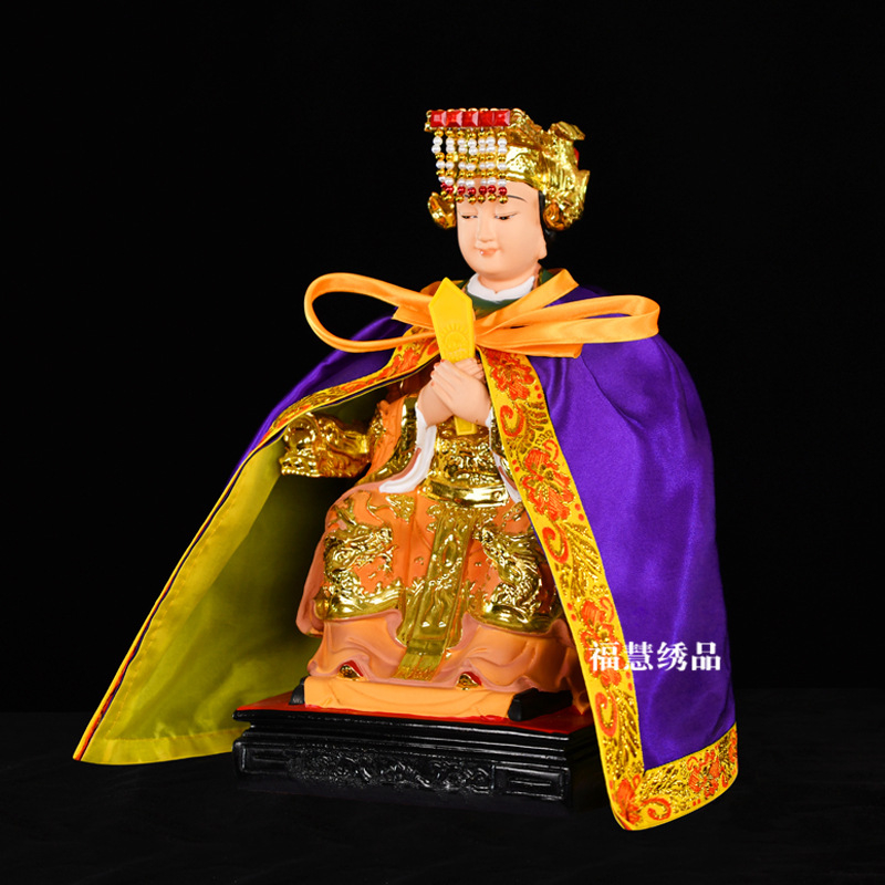 Jednobojni ogrtač za religiozne statue: Buddha, Mazu, Guanyin Bodhisattva i Bog bogatstva