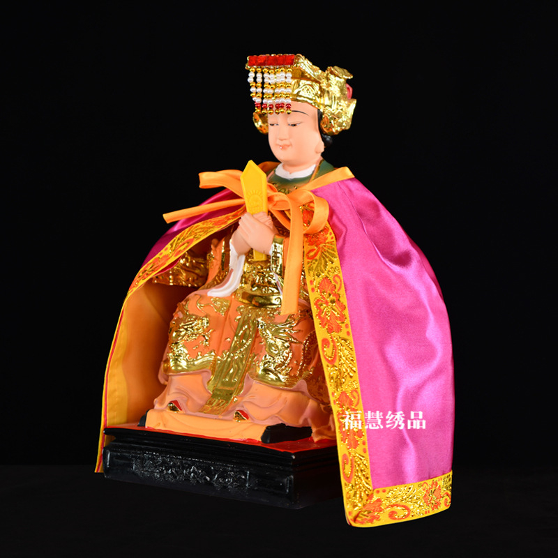Jednobojni ogrtač za religiozne statue: Buddha, Mazu, Guanyin Bodhisattva i Bog bogatstva