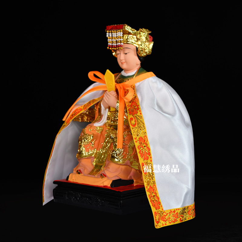 Jednobojni ogrtač za religiozne statue: Buddha, Mazu, Guanyin Bodhisattva i Bog bogatstva