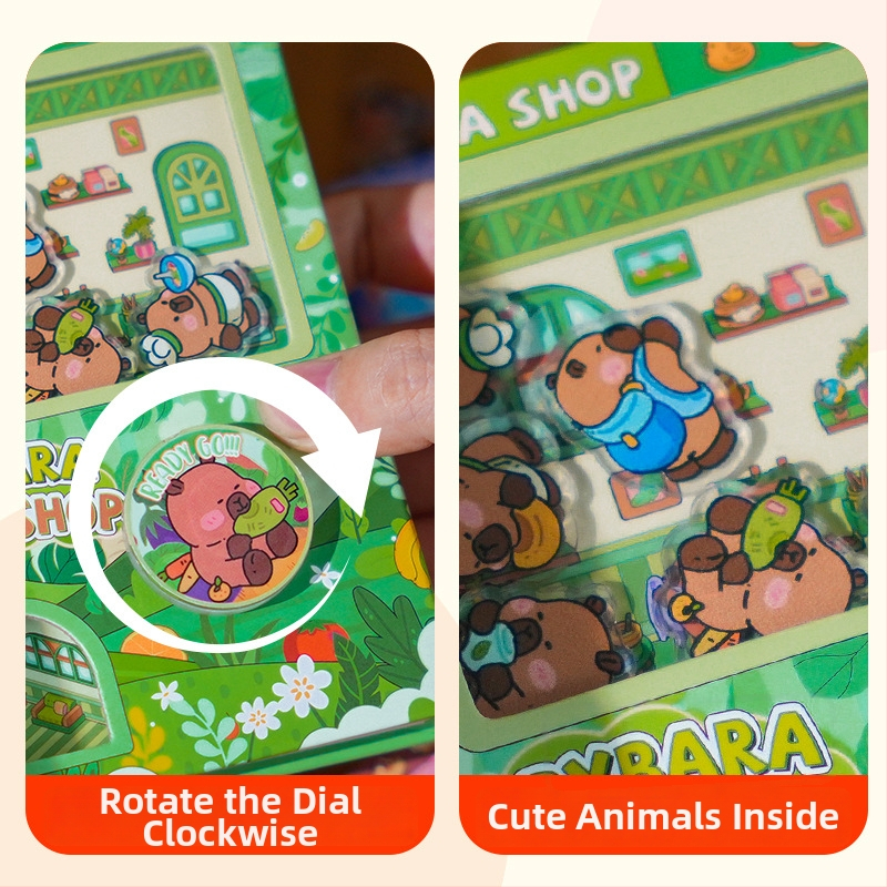 Senyou Vreckový zápisník s mašinou Gashapon, farebný kryt, denník na uvoľnenie stresu