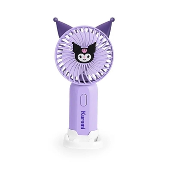 Ručný USB stolný ventilátor s karikatúrnou figúrkou – mini prenášateľný darček pre deti, model 677-95