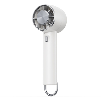Xin Yi Duo Jéghűtéses félvezetős kézi ventilátor, USB-töltő, hordozható asztali ventilátor kültéri használatra, 5 lapát, 4 sebesség, beépített 1200–2000 mAh akkumulátor