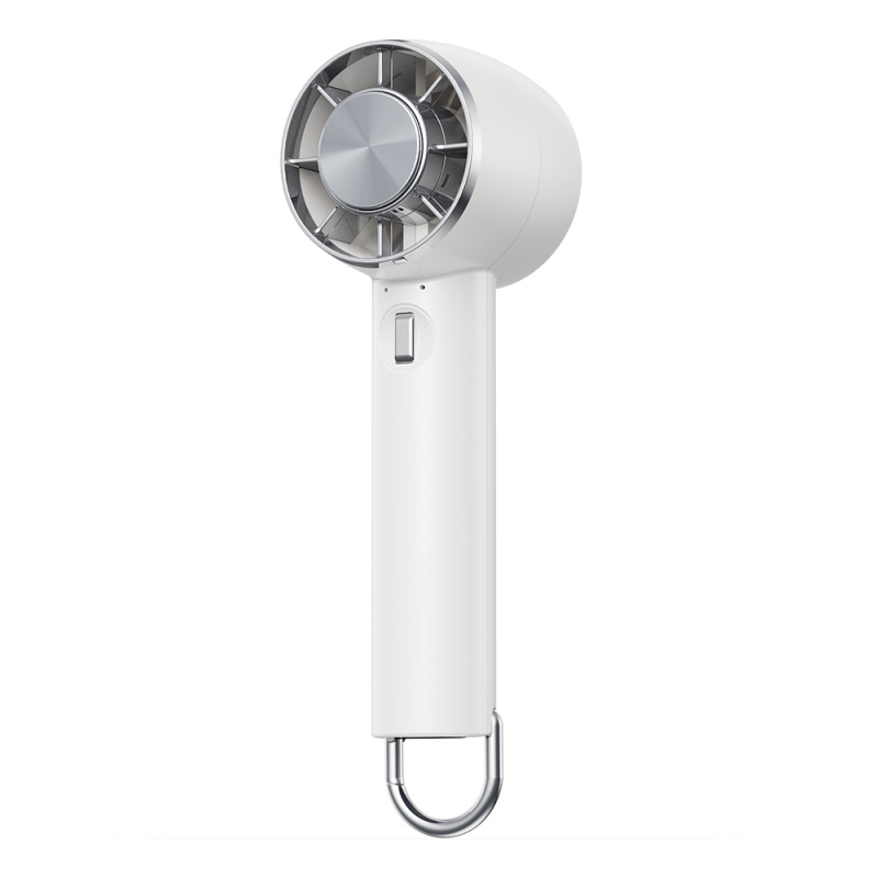 Xin Yi Duo Jéghűtéses félvezetős kézi ventilátor, USB-töltő, hordozható asztali ventilátor kültéri használatra, 5 lapát, 4 sebesség, beépített 1200–2000 mAh akkumulátor