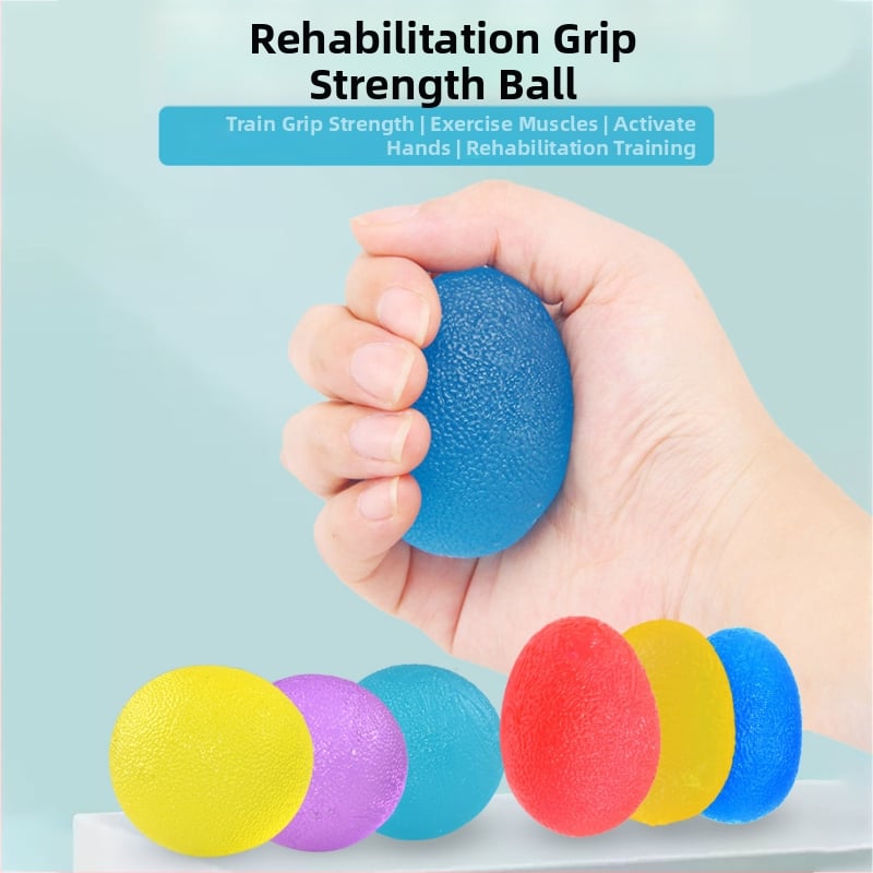 Silikónová guľa na uchopenie a uvoľnenie – tréning zápästia a rehabilitácia, posilňovač úchopu, fitness a športové vybavenie