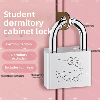 Hellokt Roztomilá karikatúrna zámka pre študentský internát, skrinky a domové dvere
