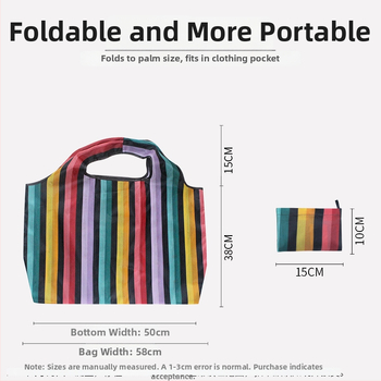 Ekologická zložená taška na nákupy, prenosná taška na potraviny, Oxford textil, potlač hviezdnej oblohy