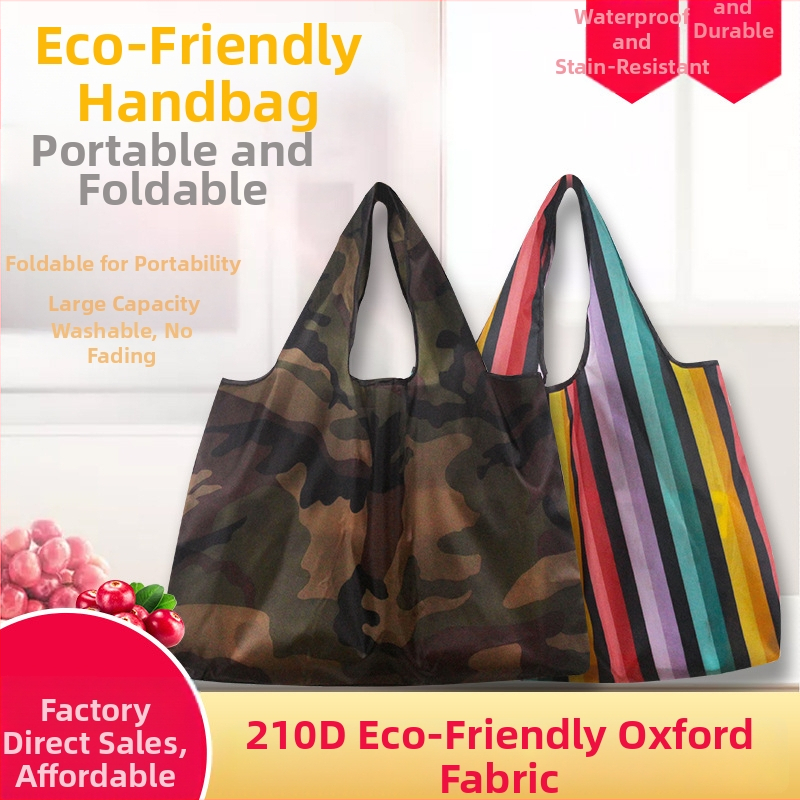 Ekologická zložená taška na nákupy, prenosná taška na potraviny, Oxford textil, potlač hviezdnej oblohy