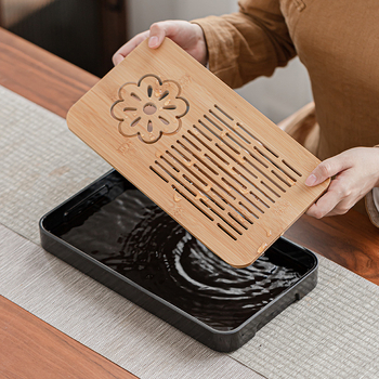 Externý prenosný set na čaj na cestovanie, kompaktný, japonský štýl, minimalistický čajový varný a pitný set, keramická Kung Fu šálka s logom