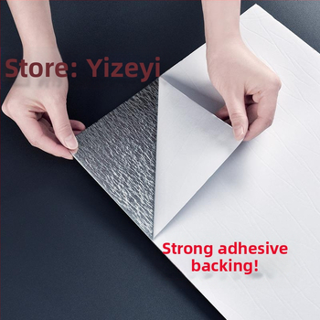 Super hrubé samolepiace panely na steny na obnovu stien, vodotesné a vlhkosť odolné, proti nárazu, geometrický vzor, moderné trojdimenzné nálepky na stenu do obývačky, PVC