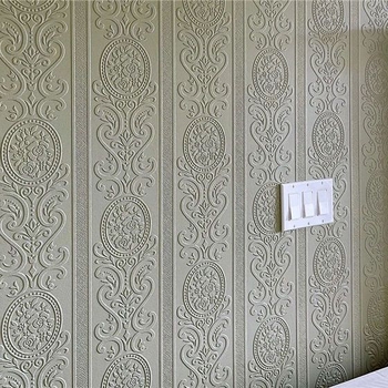 Haijibu textil na stenu z vlákien zo skla, vlhkosťodolný, rastlinné vlákna, neoklasický pastoračný francúzsky vintage štýl, protipožiarna odolnosť