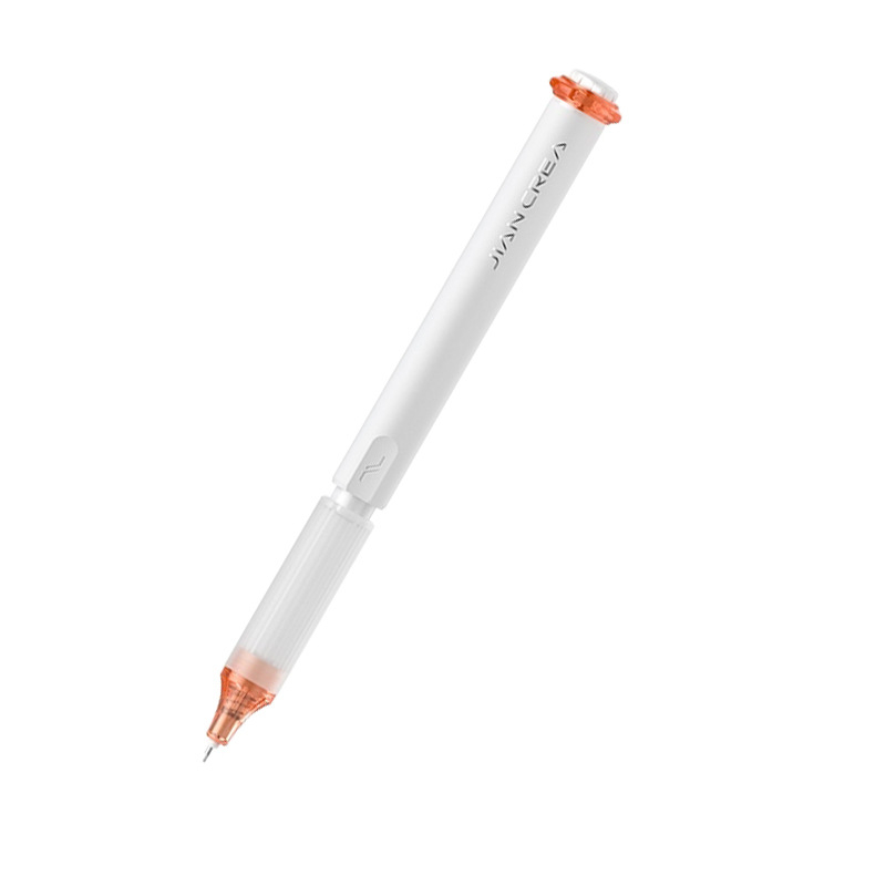 Simple Creation Touch pero: vysúvacie gélové pero s rýchloschnúcim atramentom, plynulé písanie pre študentov, kreatívny dizajn s štetkovým hrotom