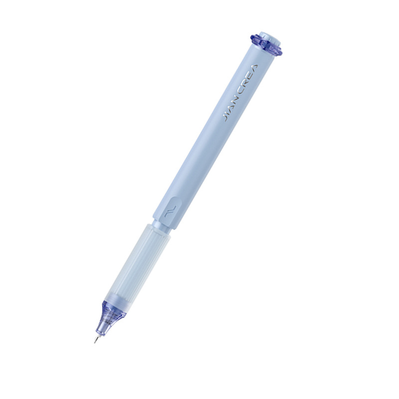 Simple Creation Touch pero: vysúvacie gélové pero s rýchloschnúcim atramentom, plynulé písanie pre študentov, kreatívny dizajn s štetkovým hrotom