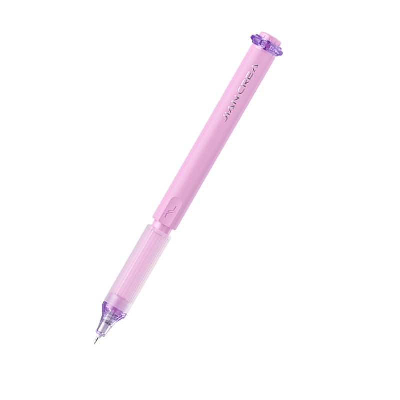 Simple Creation Touch pero: vysúvacie gélové pero s rýchloschnúcim atramentom, plynulé písanie pre študentov, kreatívny dizajn s štetkovým hrotom
