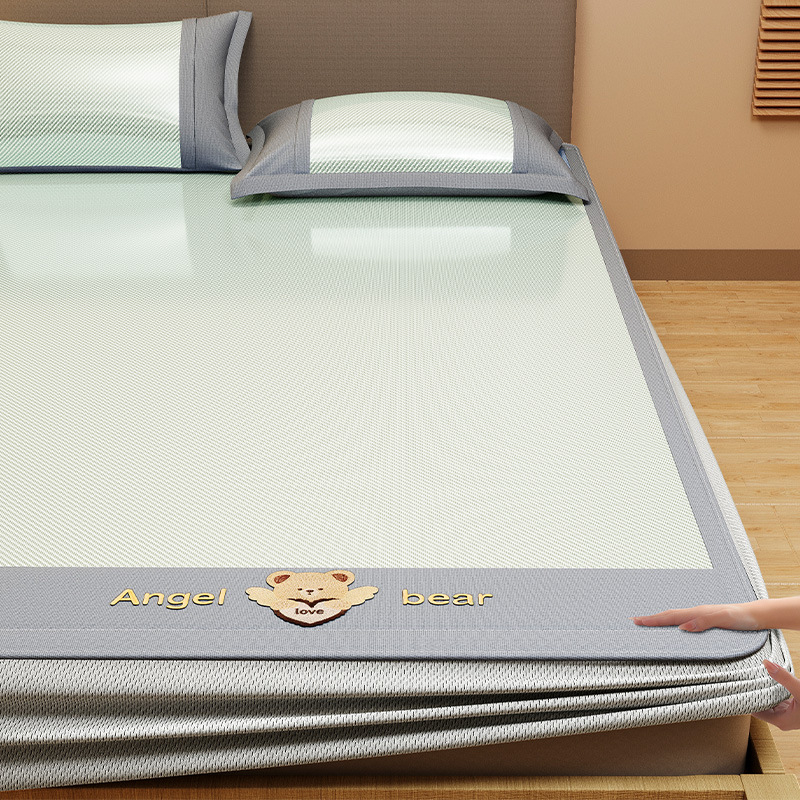 2025 nový model chladivý saténový matrac Ice Silk, certifikovaný pre matky a deti, skladací dizajn