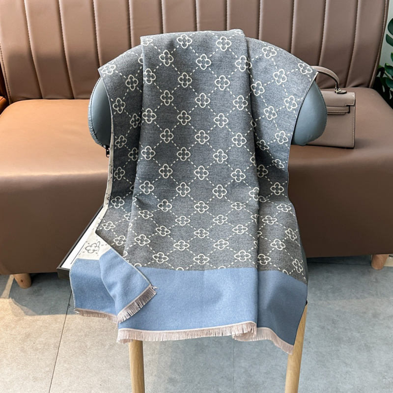 Női téli sál műkasmír hatású, 180×65 cm, vastag és meleg, irodai és mindennapi használatra
