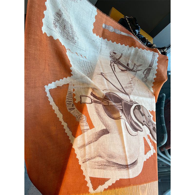 Rjcc kasmír jacquard mintás négyszögletes sál, termikus könnyű, téli–tavaszi–őszi, 70x72 cm