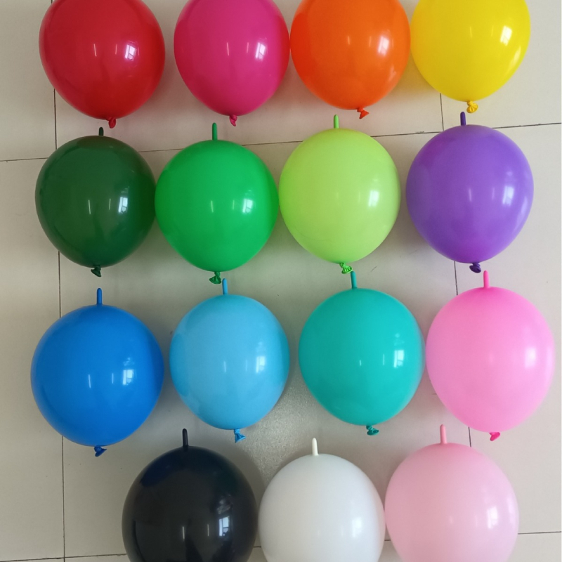 10-palcové latexové balóniky s špičatým chvostom, matný povrch, na svadobné dekorácie a narodeninové oslavy