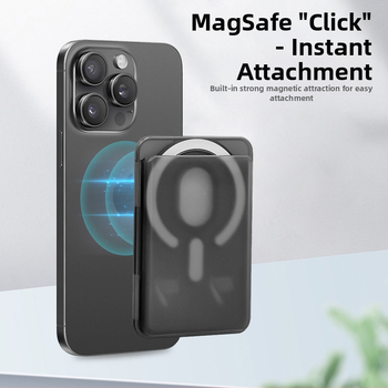 Priehľadný PC matný magnetický stojan na karty pre iPhone, s farebným dizajnom kariet