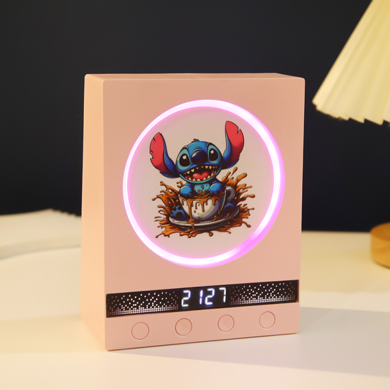 LED lampička s tlačidlom, viacfarebná, USB dobíjateľná, otočná náladová lampa do spálne – romantická a moderná