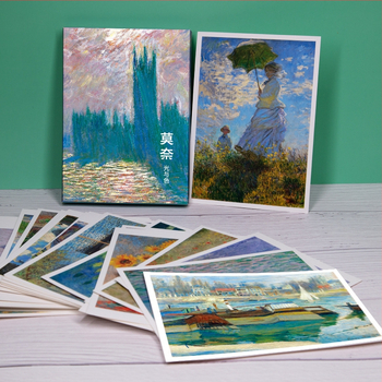 Monet: Svetlo a farba – 32 impresionistických olejomalieb na pohľadniciach