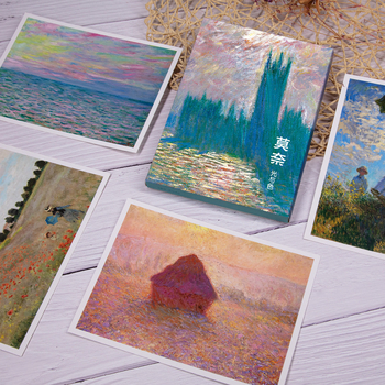 Monet: Svetlo a farba – 32 impresionistických olejomalieb na pohľadniciach