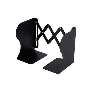Teleskopický kovový stolný organizér: stojany na knihy a polica na súbory pre študentov