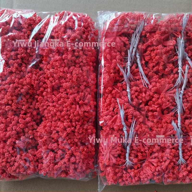 PE kvety set: levanduľové peny kvety, kvety hvieznej oblohy, falošné sušené kvety, venčeky a vinice pre DIY, doplnky k darčekovým krabičkám s cukrovinkami
