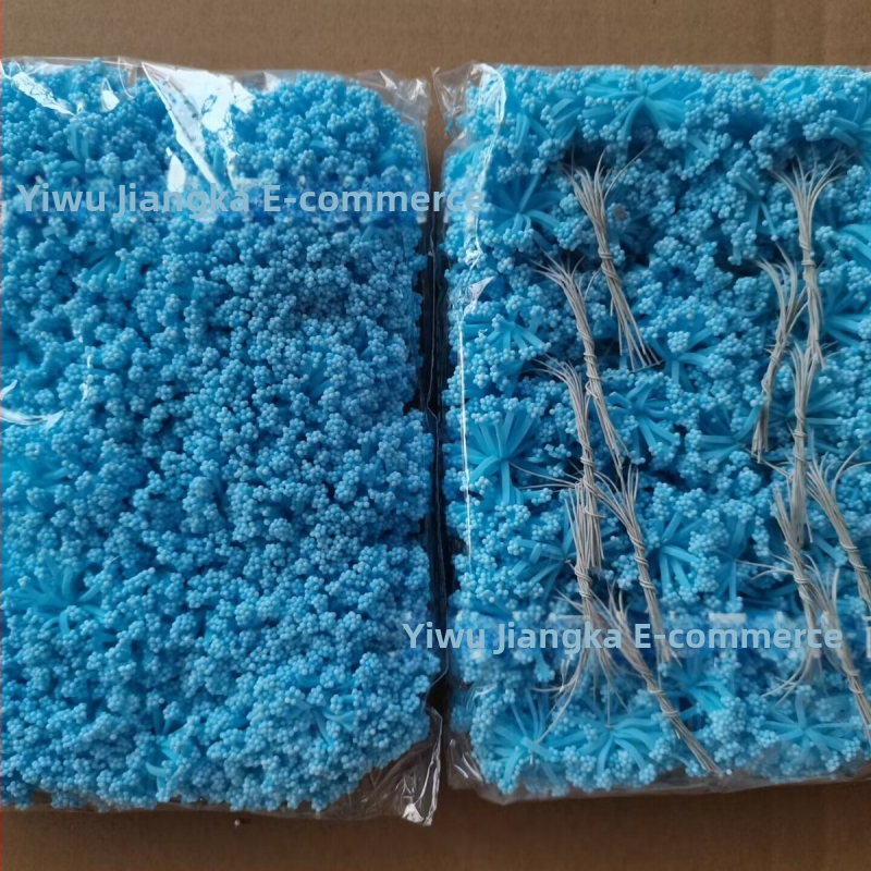 PE kvety set: levanduľové peny kvety, kvety hvieznej oblohy, falošné sušené kvety, venčeky a vinice pre DIY, doplnky k darčekovým krabičkám s cukrovinkami