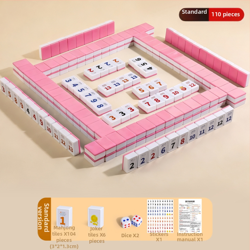 Lami društvena igra: izraelske digitalne mahjong pločice, edukativna igra za djecu od 3 do 6 godina i više, trening matematičkog razmišljanja
