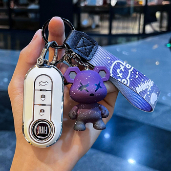 Unisex visokokvalitetno TPU kućište za ključ Fiat 500, Bravo, Iveco Ousheng