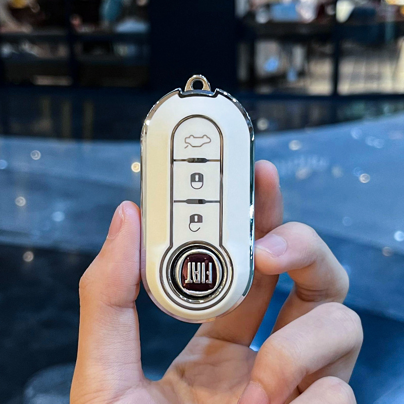 Unisex visokokvalitetno TPU kućište za ključ Fiat 500, Bravo, Iveco Ousheng