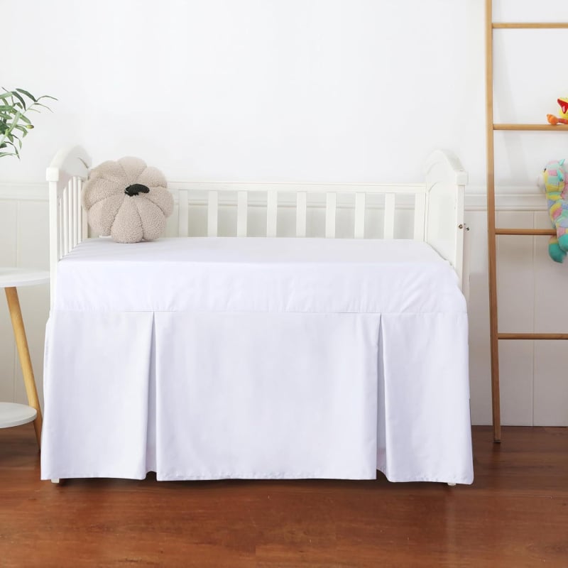 Cearșaf cu elastic pentru sugari din 100% bumbac, protecție pentru saltea, lavabil la mașină, fustă de pat moale