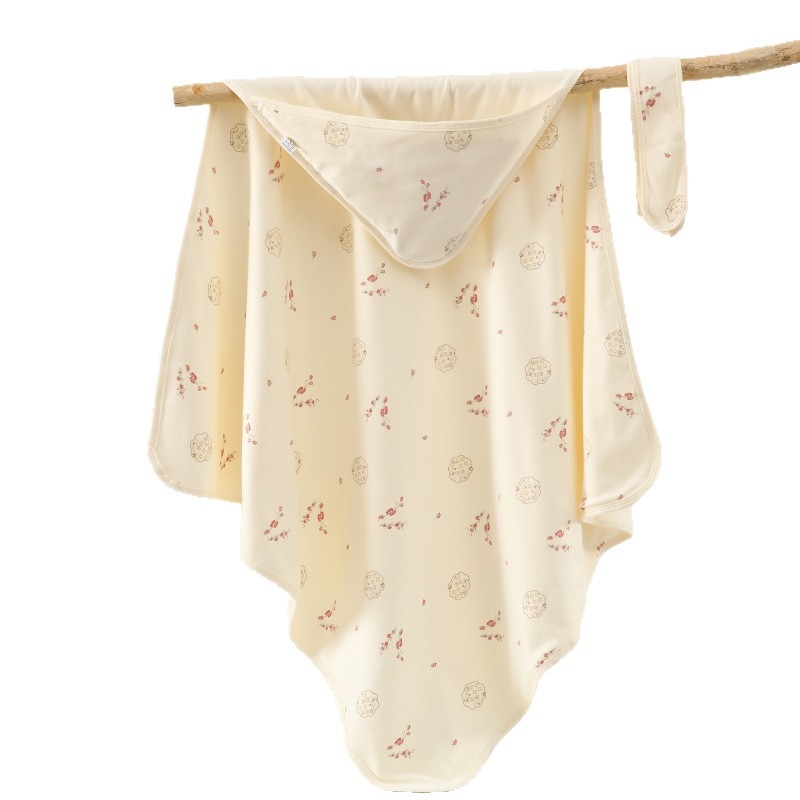 Kyomian dvostruka pamučna swaddle deka za bebe, 100% pamuk, za novorođenčad, četverosezonska, s motivom crtanih likova