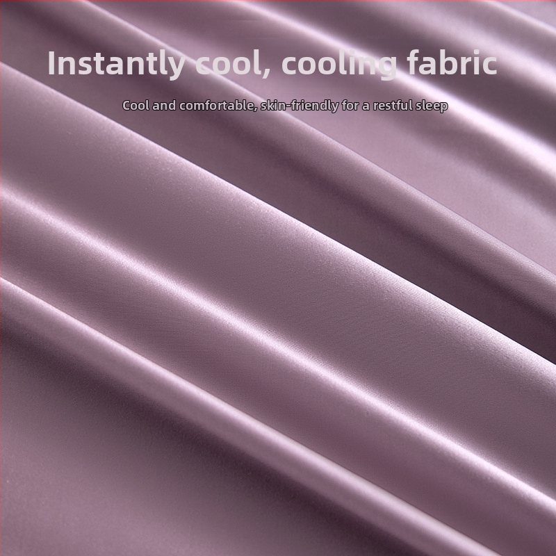 Chladivý Ice Silk placht s ochranou matraca – letný trojdielny set, model 2026