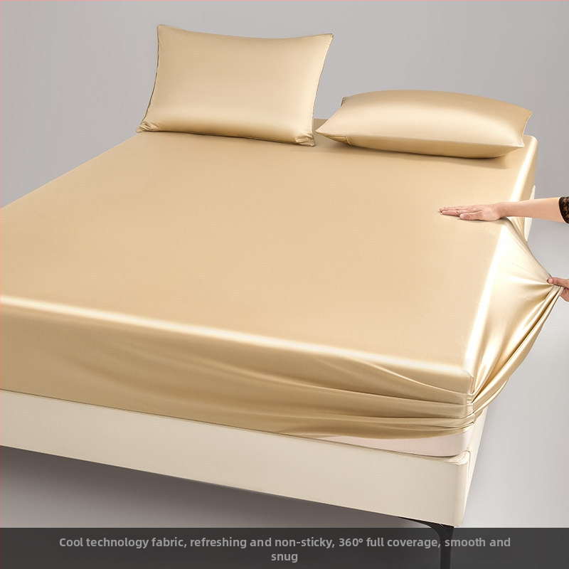 Chladivý Ice Silk placht s ochranou matraca – letný trojdielny set, model 2026